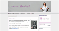 Desktop Screenshot of betinaettrich.ntr.br